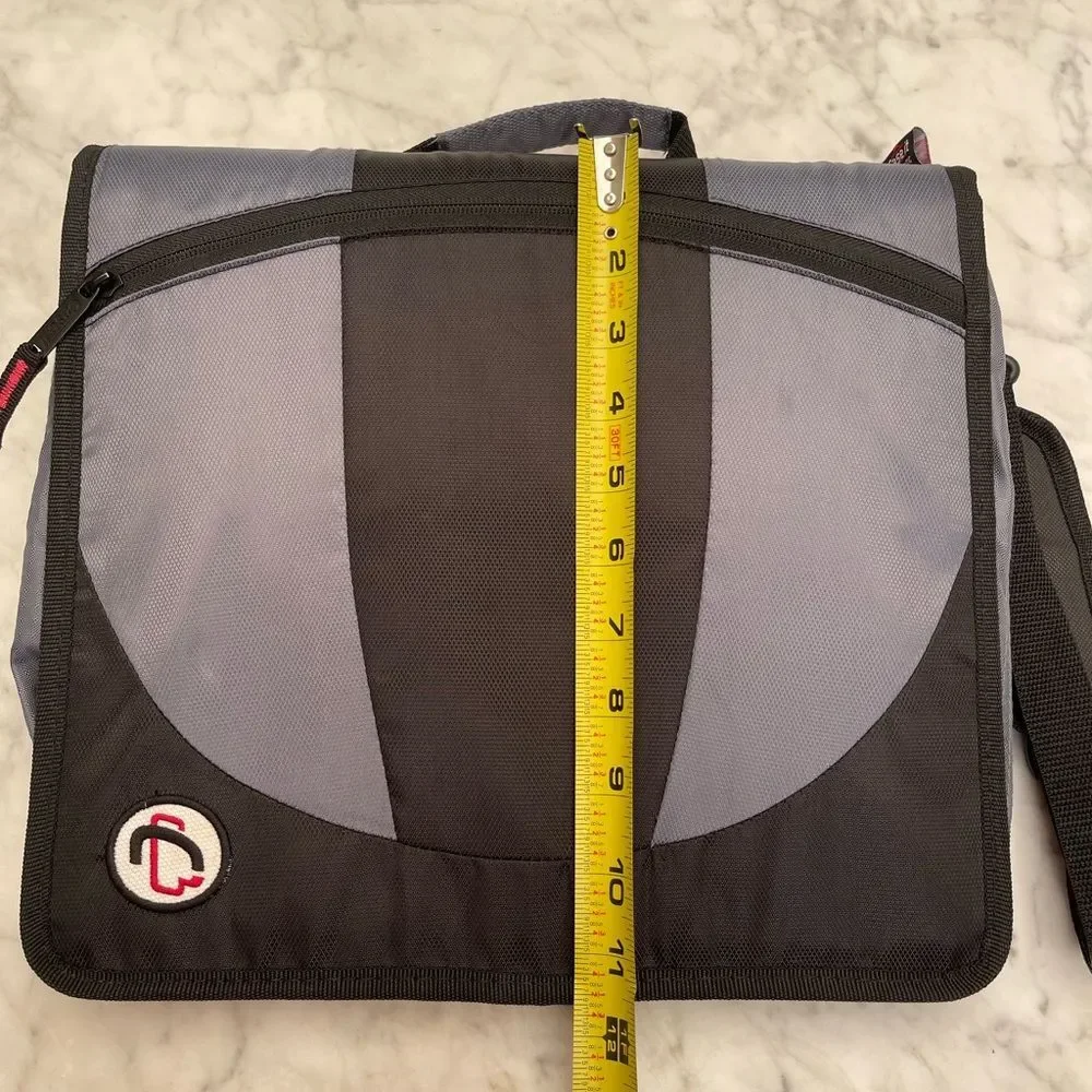 Case it file binder with shoulder straps for home office